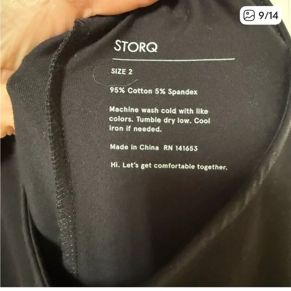 STORQ Anytime Maternity Overalls in Black S - Picture 6 of 9